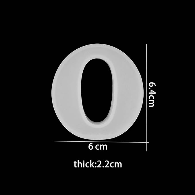 Letter Mold 2.5 inch 26 Pack Letter Mold Letter Resin Mold Alphabet Candle Mold Silicone Mold for Resin Cake Mold Clay Resin Making Molds Candle Making Molds Craft Supplies