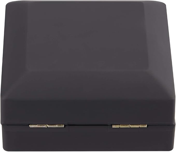 Luxury LED Light Bracelet Gift Box, Velvet Jewelry Bangle Box Storage Case Organizer Holder for Wedding, Engagement, Proposal, Birthday and Anniversary (Black)