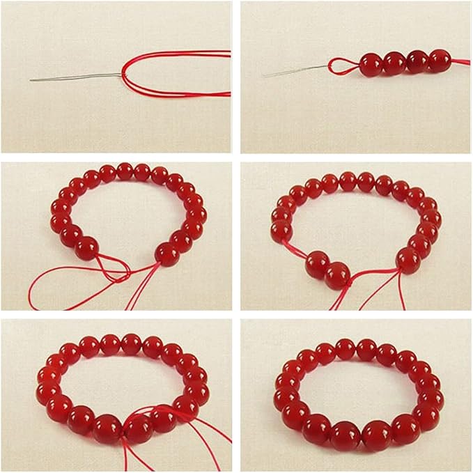 Natural Stone Genuine Stones DIY Pink Rose Quartz Round Beads 8mm 100pcs Beading Loose Gemstone Hole Size 1mm Charm Smooth Beads for Bracelets Necklaces Earrings (Pink Rose Quartz 8mm)