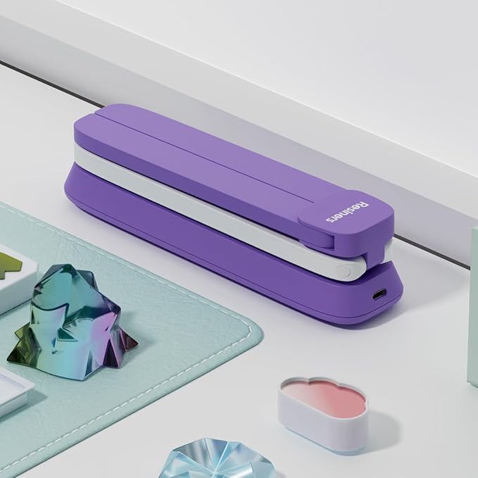 Resiners UV Resin Light, UV Light for Resin Curing, Wireless & Rechargeable Blacklight Ultraviolet LED, 3-in-1 Uses, Foldable UV Lamp, Craft Supplies Tools for Resin Molds, Jewelry Making, Purple