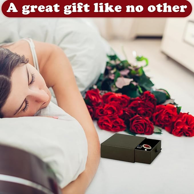 Nsmykhg Jewelry Gift Box Velvet-Lined,12 Pack Compact Drawer Style for Earrings & Rings, Necklace & Bracelet Organizer, 3.93x3.93x1.65 Inches, Stackable Elegant Jewelry Display & Storage Box (Coffee)