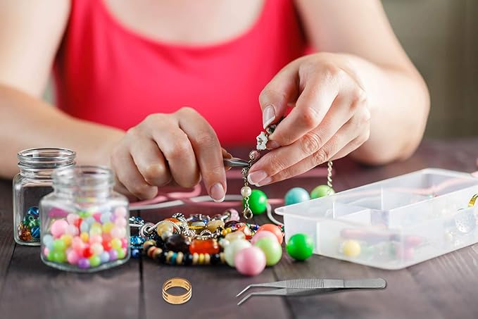 50 Feet Stainless Steel Chains for Jewelry Making, Anezus Jewelry Chain Bulk Small Metal Chains with 100 Jump Rings 30 Lobster Clasps for Necklace Making Bracelet DIY