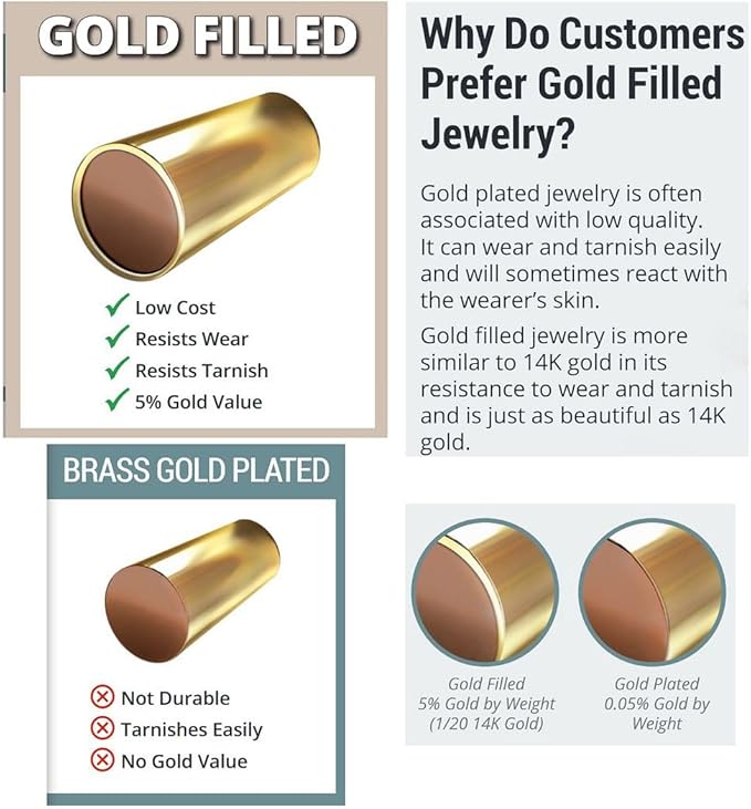 2pcs Adabele Real 1/20 14K Gold Filled 12mm Lobster Claw Trigger Clasps Open Jump Ring Non Tarnish for DIY Craft Jewelry Making JK3-D2