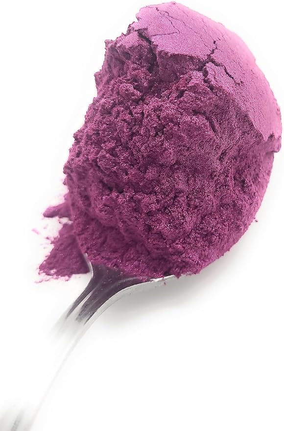 Pearl Mica Powder Pigment Dye - 500 Grams (1.1 lbs) - Best Bulk Price for Fine Arts, Crafting, Painting, Soap Candle Slime Jewelry Making, Epoxy Resin, Woodworking (Violet AV12)