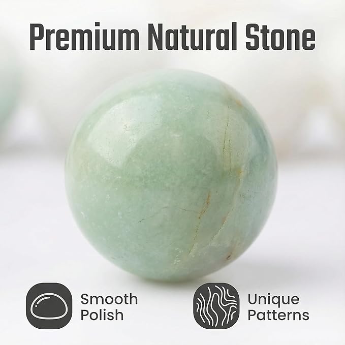 Natural Stone Beads for Jewelry Making 100pcs 8mm Genuine Gemstone Round Amazonite Beads for DIY Bracelets Necklaces Yoga Mala Healing Crystal Stones for Crafts