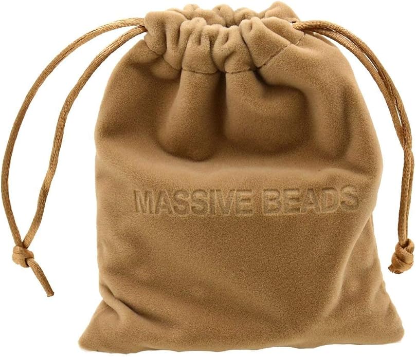 MASSIVE BEADS Natural Healing Power Gemstone Crystal Beads Unisex Adjustable Macrame Bracelets