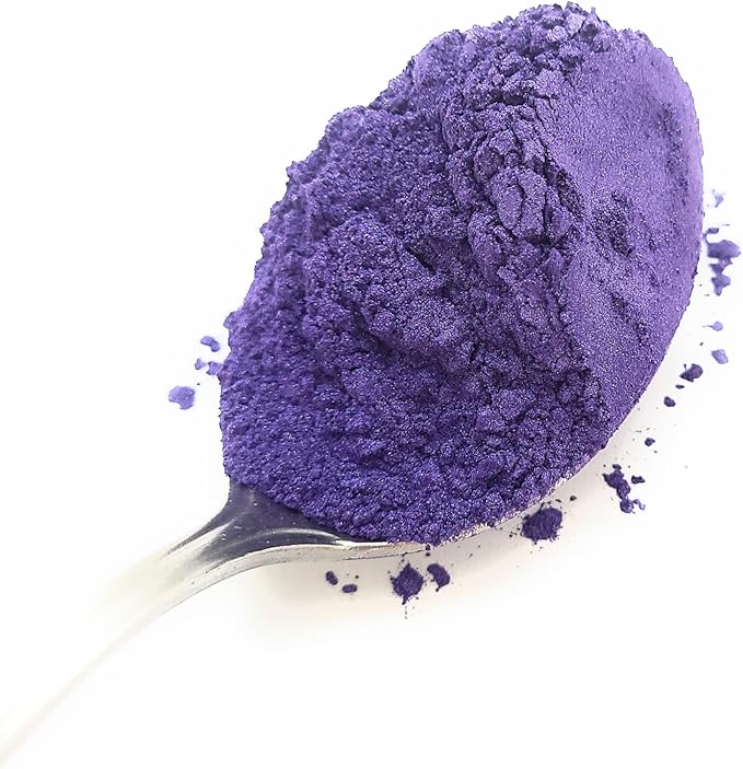 Pearl Mica Powder Pigment Dye - 500 Grams (1.1 lbs) - Best Bulk Price for Fine Arts, Crafting, Painting, Bath Bomb Soap Candle Slime Jewelry Making (Violet AV03)