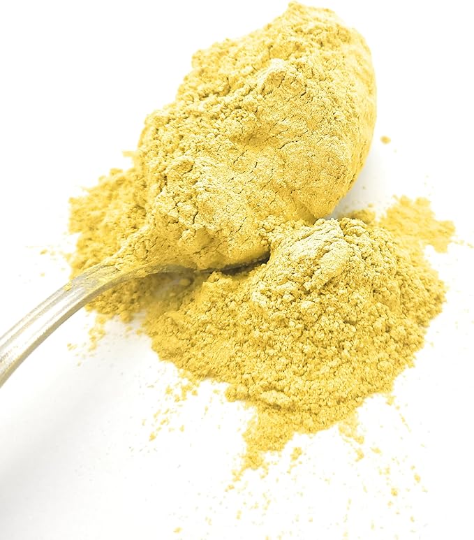 Pearl Mica Powder Pigment Dye - 500 Grams (1.1 lbs) - Best Bulk Price for Fine Arts, Crafting, Painting, Soap Candle Slime Jewelry Making, Epoxy Resin (Yellow AY03)