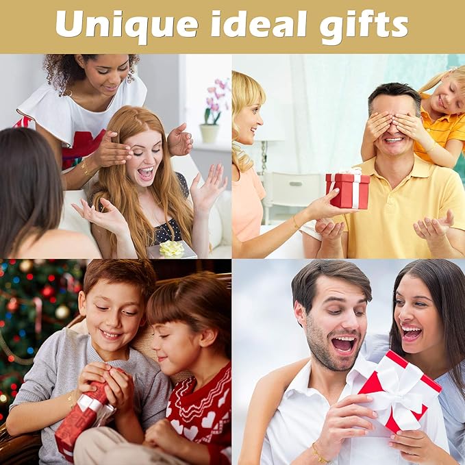 Hicarer 45 Pieces Bracelet Chains with OT Toggle Clasp Stainless Steel Bracelet Link Chains DIY Jewelry Making Supplies for Women Jewelry Crafts(Gold)