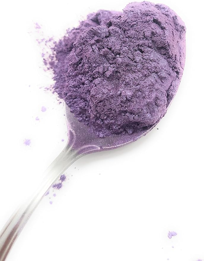 Pearl Mica Powder Pigment Dye - 500 Grams (1.1 lbs) - Best Bulk Price for Fine Arts, Crafting, Painting, Soap Candle Slime Jewelry Making, Epoxy Resin (Violet AV09)
