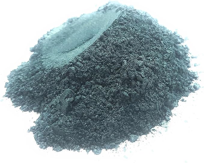Pearl Mica Powder Pigment Dye - 500 grams (1.1 lbs) - Best Bulk Price for Fine Arts, Crafting, Painting, Bath bomb Soap Candle Slime Jewelry Making, Epoxy Resin, Woodworking (Green AG06)