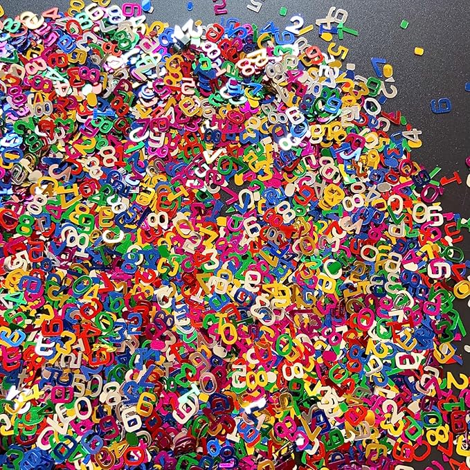 Holographic Butterfly Sequins and Glitter for Nail Art Decoration - Party Snowflakes, Letter, Leaf Figures for Women Girls (30g)