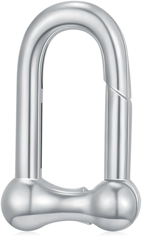 14K Gold Jewelry Clasp Necklace Extender Clasp Bracelet Extension Connector for DIY Necklace Bracelet Anklet Jewelry Making (Style 11-White)