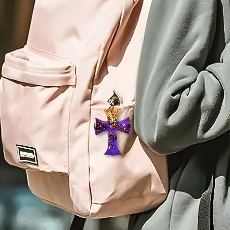 Cross Silicone Resin Molds,2 Pcs Epoxy Resin Cross Mold Polymer Clay Molds for Keychain DIY Craft Necklace Jewelry Pendant Making Gifts