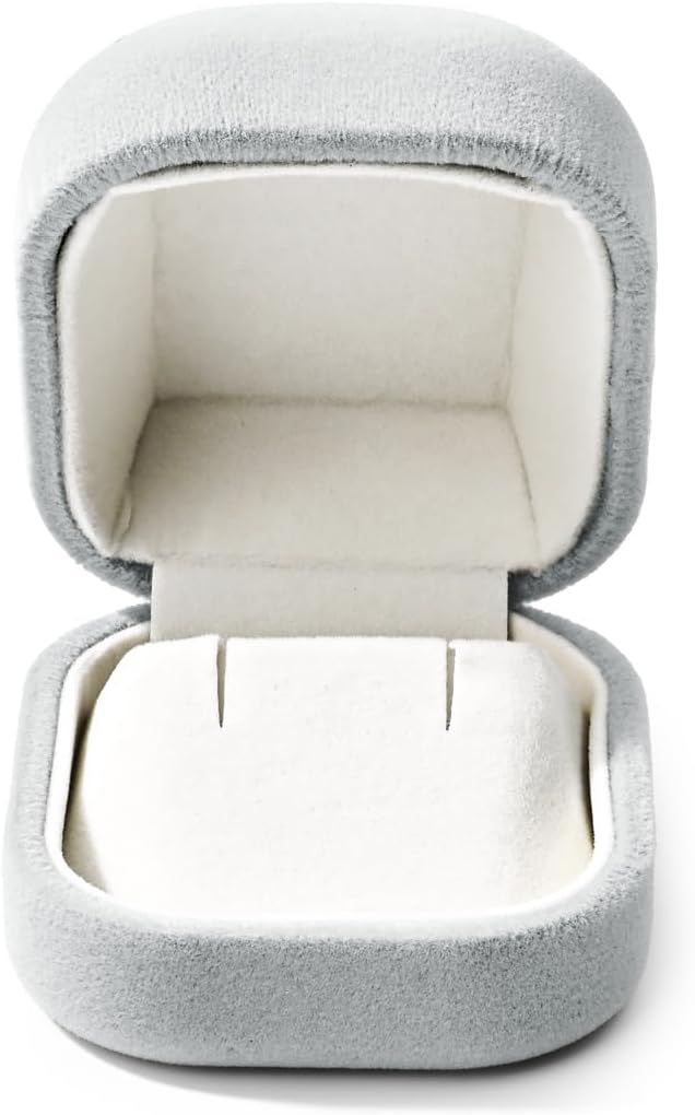 Premium Velvet Earring Box Jewelry Gift Boxes Earrings Case for Birthday,Wedding,Mother's Day, Valentine's Day Gift