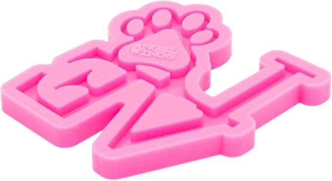 Angel Wings Dog Paw Letter Alphabet Mold Resin Keychain Molds Silicone Mold for Resin Casting Jewelry Making Silicone Molds Polymer Clay Mold Pet Tag Mould