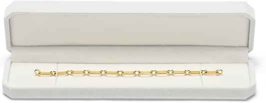 White Velvet Bracelet/Necklace/Long Chain Gift Box, Jewelry Organizers and Storage Display Showcase