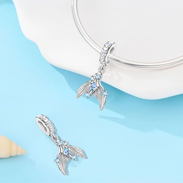 Hexagram Charms For Bracelets, Sterling Silver Eagle Tree Of Life Charms For Pandora Bracelets, Dangle Pendants & Bead Charm For DIY Jewelry Great Gift For Her