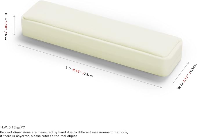 Oirlv Velvet Jewelry Storage Box Bracelet/Necklace/Long chain Gift Box Showcase Display Organizer