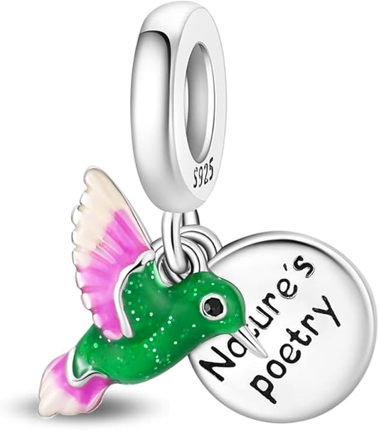 Hexagram Charms For Bracelets, Sterling Silver Eagle Tree Of Life Charms For Pandora Bracelets, Dangle Pendants & Bead Charm For DIY Jewelry Great Gift For Her