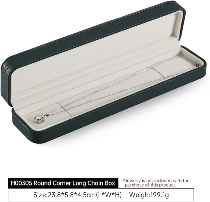 Necklace Box Gift, Leather Necklace Boxes,Necklace Storage Box Luxury Gift Box For Lover, Birthdays