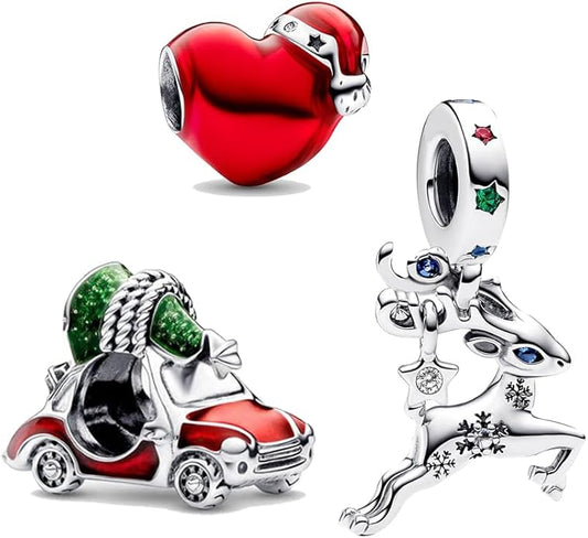 Fashion Charms Compatible for Bracelets,S925 Sterling Silver Charms,For Women Jewelry Present