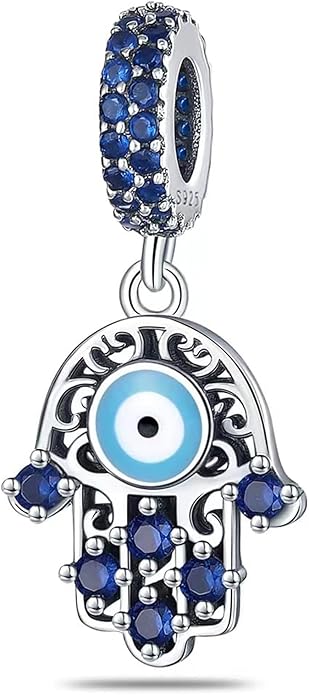 MICOO 925 Sterling Silver Charms for Bracelets and Necklaces Airplane Passport Dangle Pendants Evil Eye Butterfly Charms Beads Jewelry Gift for Women