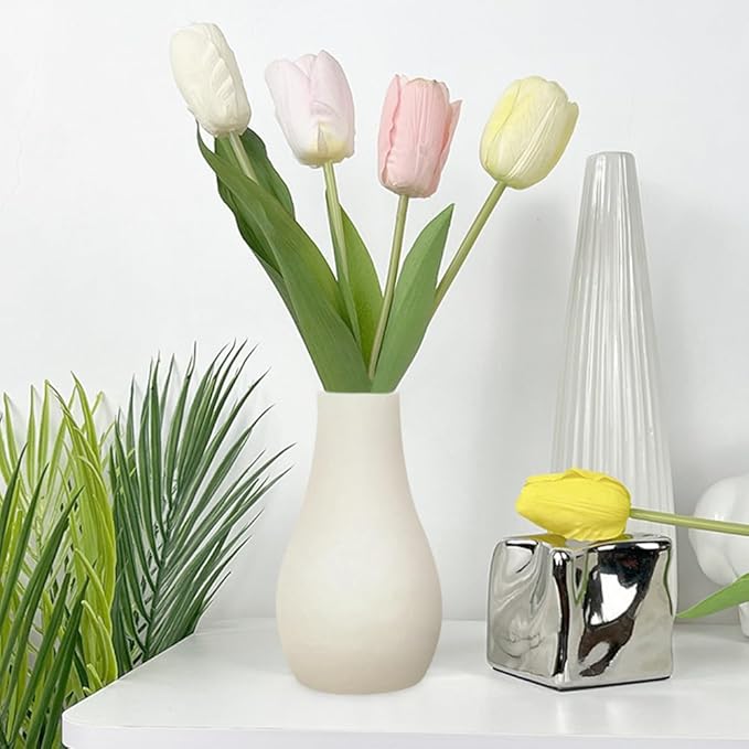 2 Pcs Concrete Vase Mold, FineGood Silicone Resin & Epoxy Casting Mold for Making Vases, DIY Making Handmade Home Display Decor Crafts