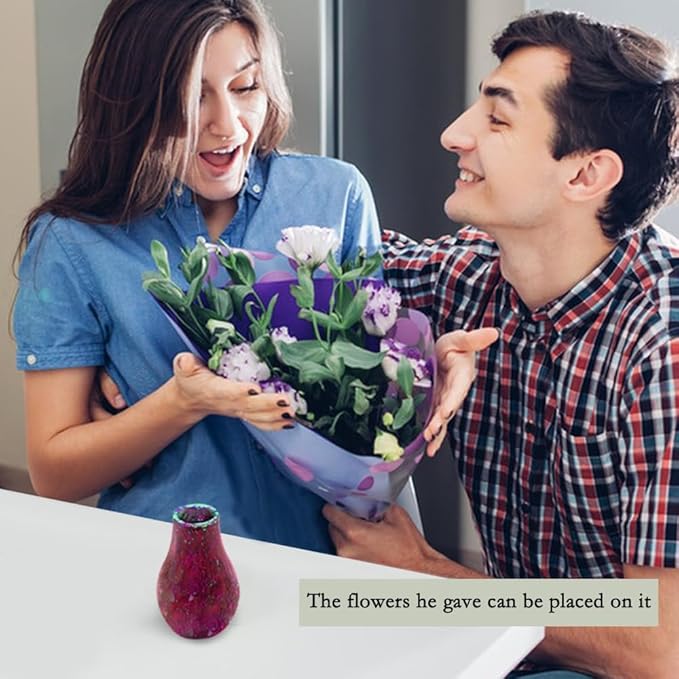 2 Pcs Concrete Vase Mold, FineGood Silicone Resin & Epoxy Casting Mold for Making Vases, DIY Making Handmade Home Display Decor Crafts