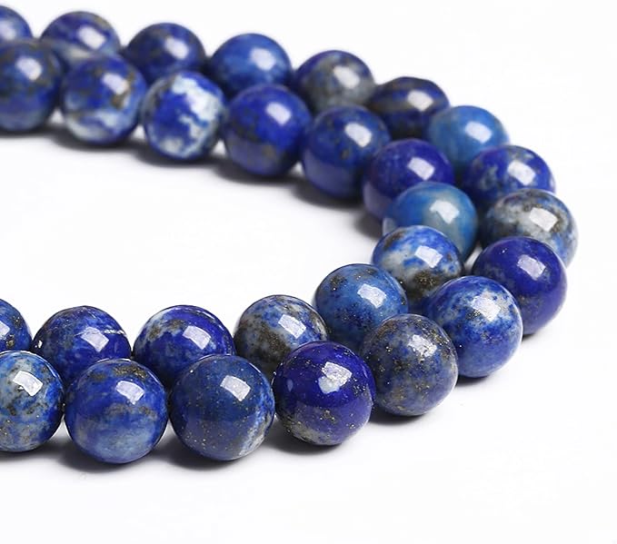 8MM 45PCS Natural Stone Blue Lapis Lazuli A Grade Gemstone Beads for Jewelry Making DIY Bracelet Crystal 1 Strand