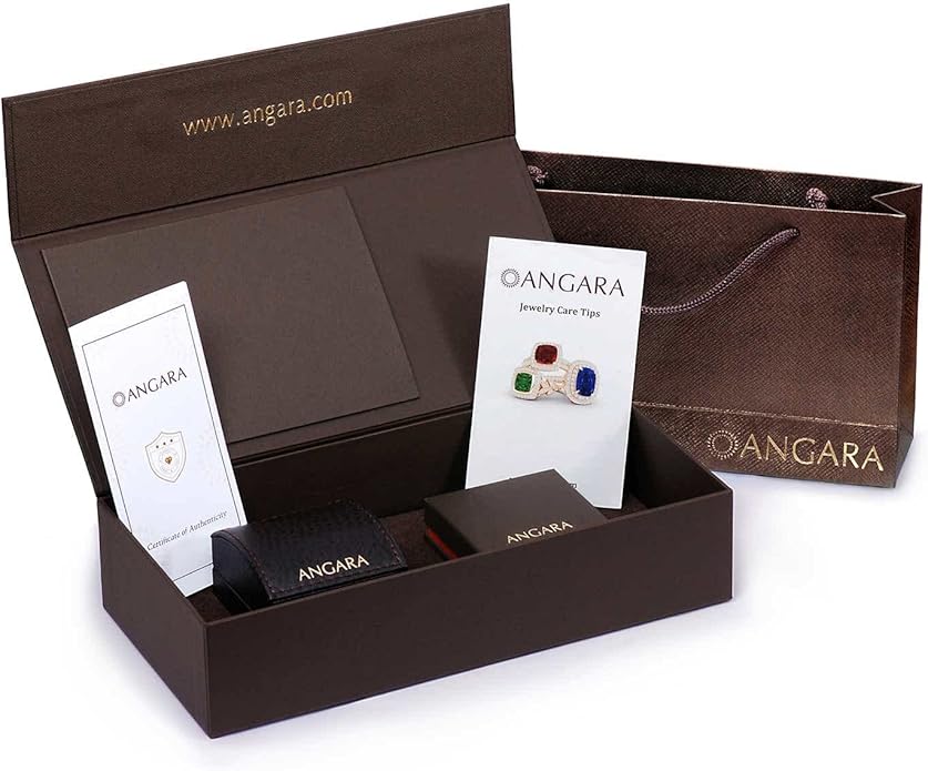 ANGARA Natural Peridot Earrings for Women | Pear-Shaped Peridot Drop Earrings with Diamond Halo in 14K Solid Gold/Platinum | August Birthday, Anniversary, Gemstone Jewellery Gift