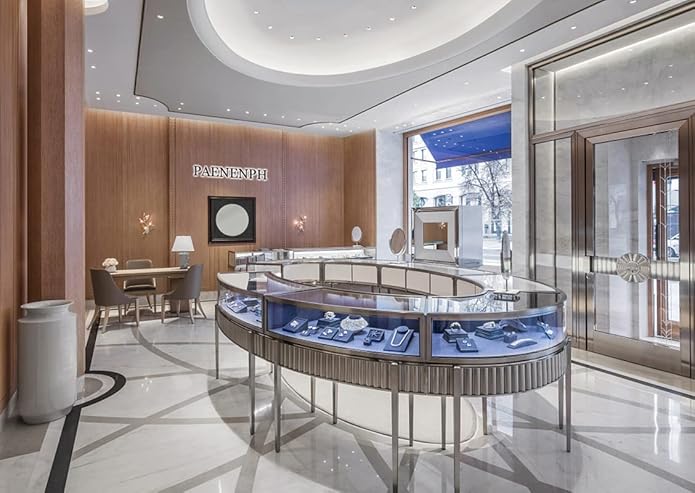 Women's 14K Gold White Pearl Beaded Bracelet,Dainty Freshwater Pearl & Moissanite Link Bracelet,Fashion Christmas Jewelry Gift for Her