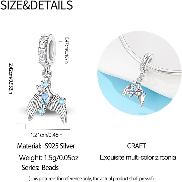 Hexagram Charms For Bracelets, Sterling Silver Eagle Tree Of Life Charms For Pandora Bracelets, Dangle Pendants & Bead Charm For DIY Jewelry Great Gift For Her