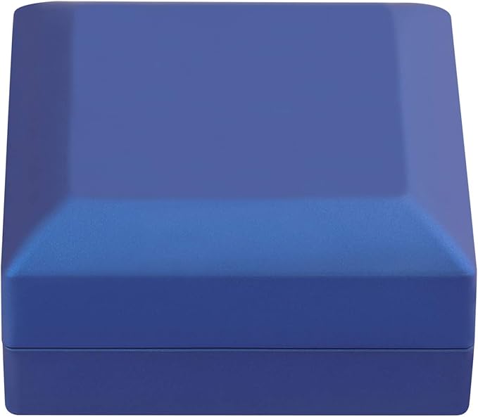 Luxury LED Light Bracelet Gift Box, Velvet Jewelry Bangle Box Storage Case Organizer Holder for Wedding, Engagement, Proposal, Birthday and Anniversary (Blue)