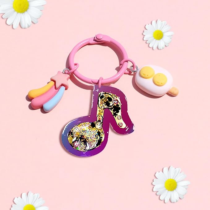 Voyyphixa 6PCS Music Notes Resin Shaker Molds Guitars Quicksand Silicone Molds for Epoxy Resin Quicksand UV Resin Mold Shaker Resin Casting Molds for Pendant Jewelry Decoration Craft Making DIY