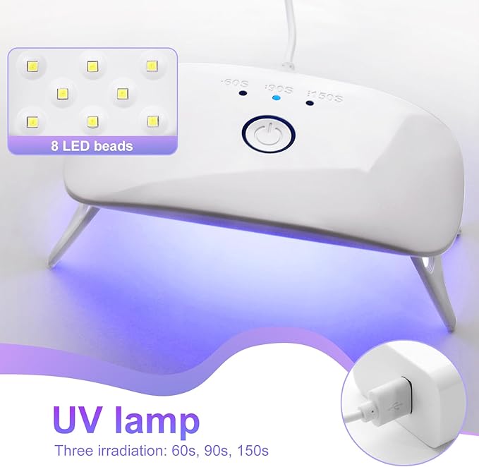 KISREL UV Resin Jewelry Making Kit, 300g Crystal Clear Resin with Light and Molds, DIY Jewelry Making Kit, Resina Starter Kits for Keychain and Earring