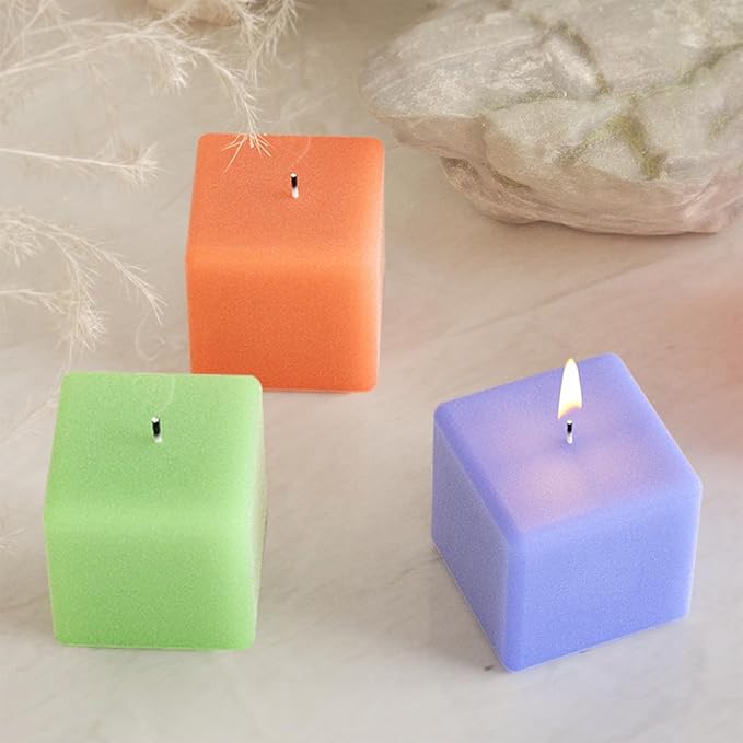 Square Resin Mold - 4 Inch Cube Hexahedron Crystal Display Mold for UV Epoxy Resin Art - Silicone Home Office Decor (1 Piece)