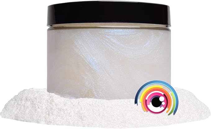 Eye Candy Premium Mica Powder Pigment “Glimmer Ghost Blue” (25g) Multipurpose DIY Arts and Crafts Additive | Woodworking, Bath Bombs, Resin, Paint, Epoxy, Soap, Nail Polish (Glimmer Ghost Blue, 25G)