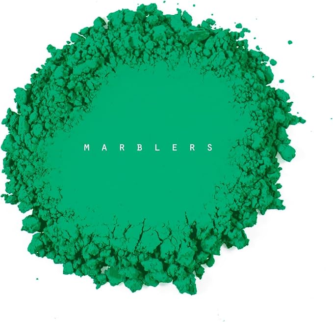 MARBLERS Fluorescent Pigment Powder [Neon Retro Green] 4oz (113g) | Matte Pigment | Dye | Non-Toxic | Vegan | Cruelty-Free | Nail Polish, Nail Art, Soap, Slime, Candle, Resin, Epoxy, Acrylic Paint
