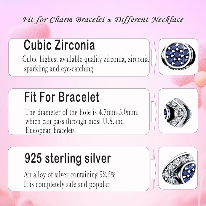 MICOO 925 Sterling Silver Charms for Bracelets and Necklaces Airplane Passport Dangle Pendants Evil Eye Butterfly Charms Beads Jewelry Gift for Women