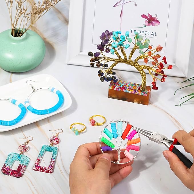 Round Nose Pliers, Wire Jewelry Making Tools Bead Pliers for Wire Wrapping, Jump Rings Making, Jewelry Making Supplies, DIY Craft