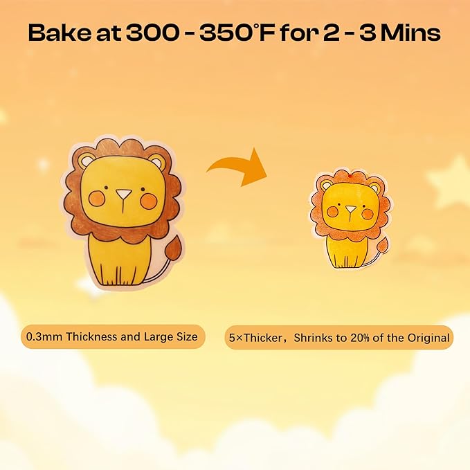 Csyidio 160PCS Shrink Plastic Sheet Kit with 15PCS Shrink Papers, UV Resin, UV Lamp and Keychains Accessories for Kids Craft Ornaments, DIY Key Chains & Christmas Decor