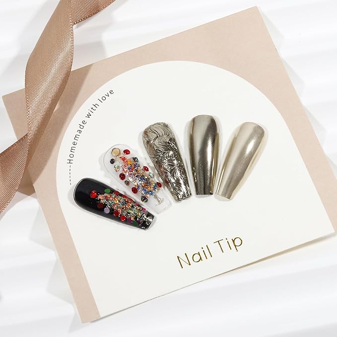 Artdone Chrome Nail Powder, Pale Gold Iridescent Aurora Powder Metallic Mirror Effect Pigment Pearlescent Mermaid Pigment Pearl Glitter Dust Kit, Nail Art Decoration, Resin Craft