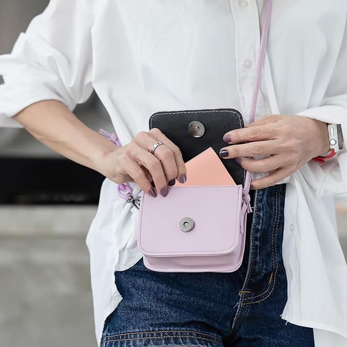 PATIKIL 20 Pack PU Leather Jewelry Pouch, 3" x 3" Envelope Style Jewelry Pouches for Bracelets Necklaces Earrings Rings, Small Luxury Bags for Wedding Candy Gift Storage, Light Pink