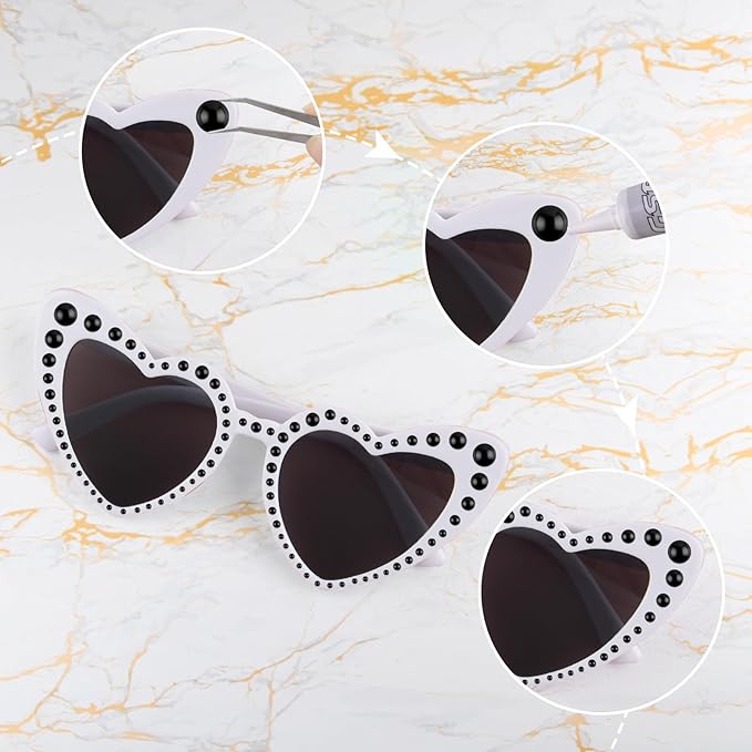 NACHLYNN 6480 Pcs Flat Back Pearl 7 Sizes Half Round Bead Black for Crafts Embellishment Shoes Clothes Bags DIY Making