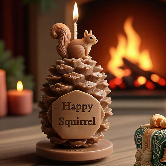 Christmas Santa Cylinder Molds Silicone Wave Spiral Candle Mold - Silicone Resin Casting Molds for Candle & Resin & Soap Craft Supplies