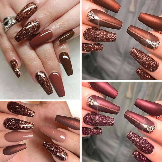 SUTOKAKA Chrome Nail Powder Metallic Mirror Effect Pigment Dust, Champagne Golden Ultra Fine Holographic Glitter Powder Reflective Pigment for DIY Gel Polish Nail Art, Resin Craft