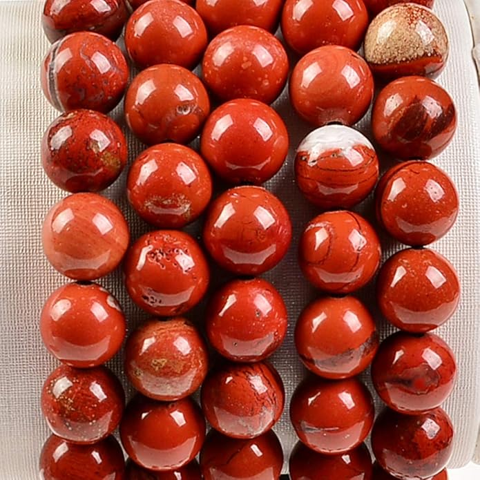 MASSIVE BEADS Natural Healing Power Gemstone Crystal Beads Unisex Adjustable Macrame Bracelets