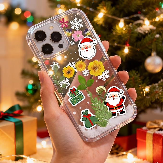 CONVELIFE Dried Flowers for Resin, 68pcs Bulk Real Natural Pressed Flowers for DIY Art Crafts, Epoxy Jewelry, Candle, Soap Making, Nails Decor, Phone Case