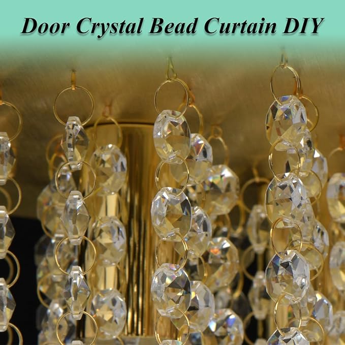 1/2" 300 PCS Gold Small Key Rings, Double Loops Split Rings Jewelry Making Metal Mini Key Ring for Keychian, Pet Collar Tag, Luggage Tag DIY Craft Hardware